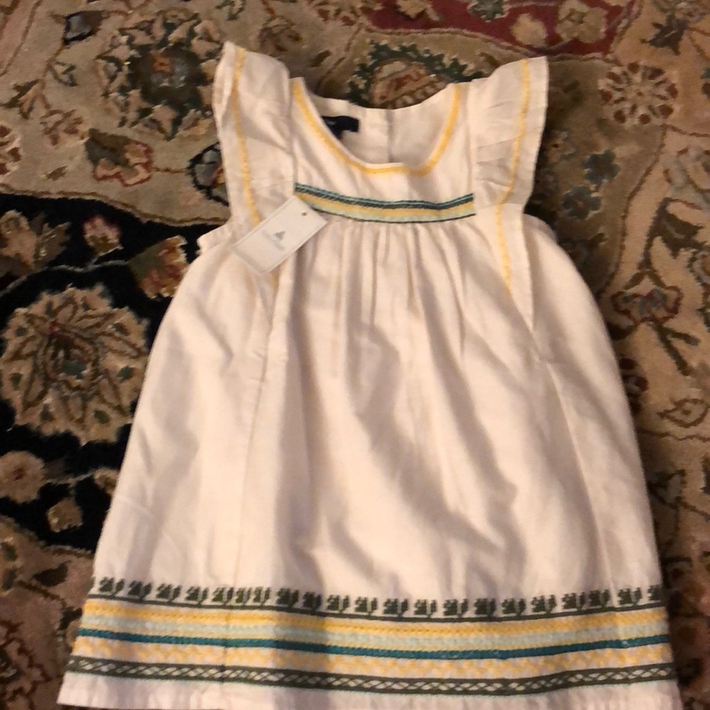 NWT baby gap lined cotton dress and diaper cover